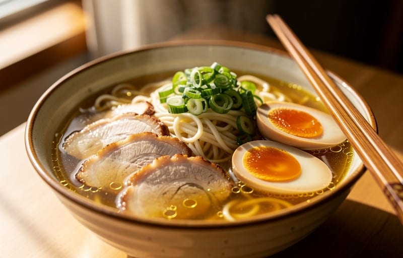 La carte d'Okanjou : sushi, ramen et inspirations vietnamiennes